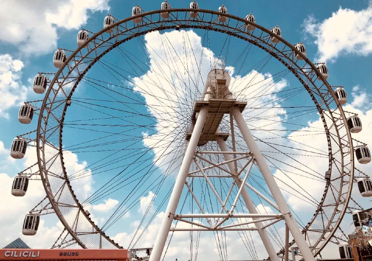 上海skyring屋顶摩天轮