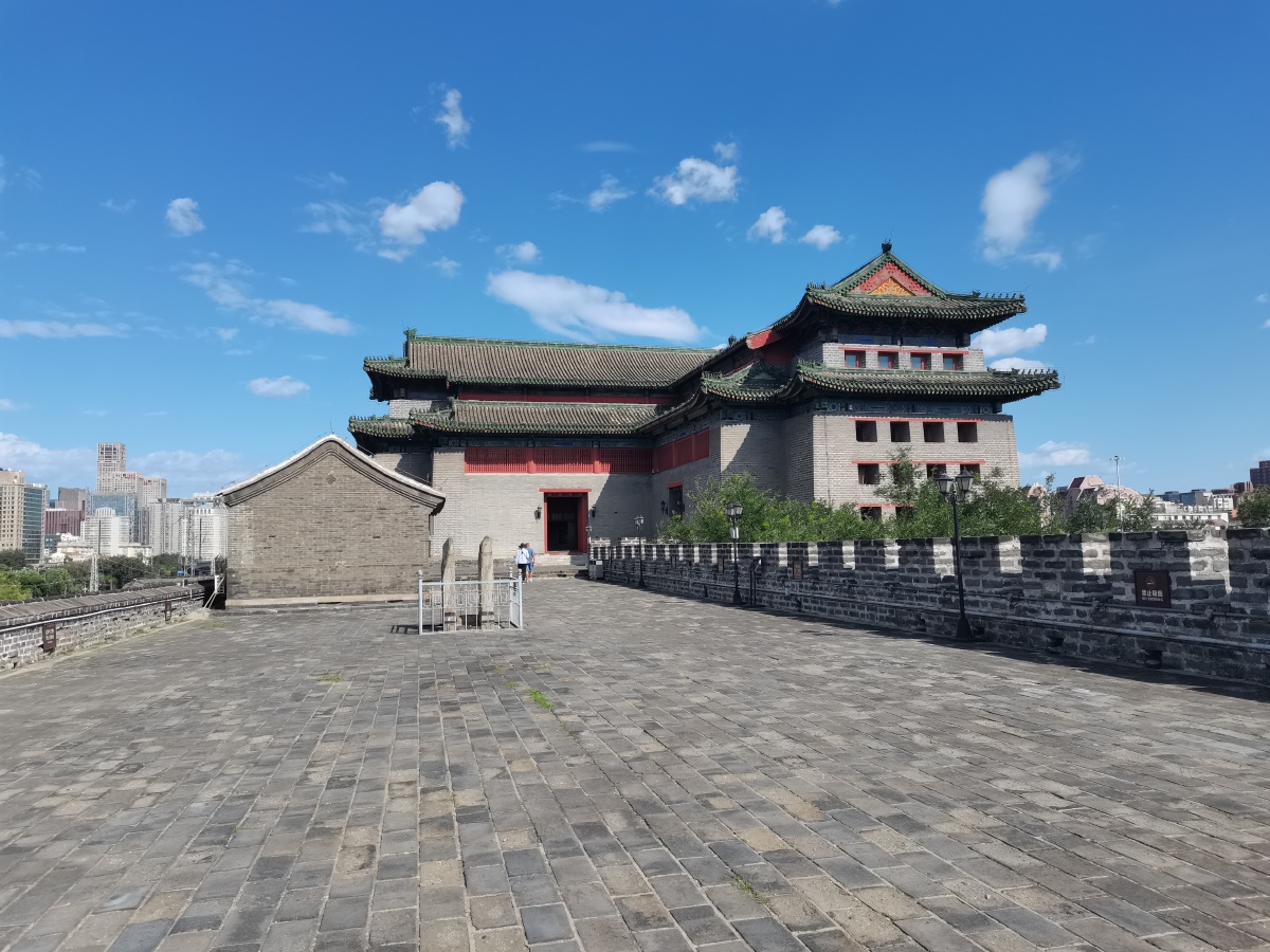 北京明城墙游览