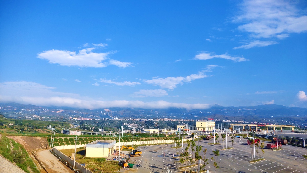 去了毕节市威宁县中水镇呆了几天