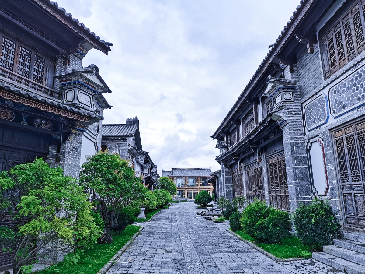 静静的街道拍于大理古城1022