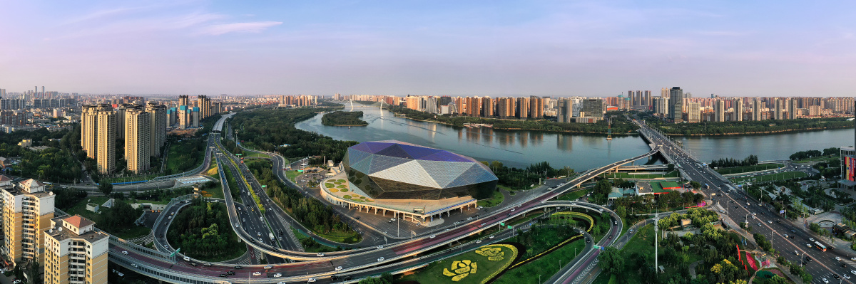 鸟瞰沈阳五里河