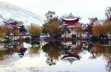 古镇瑞雪