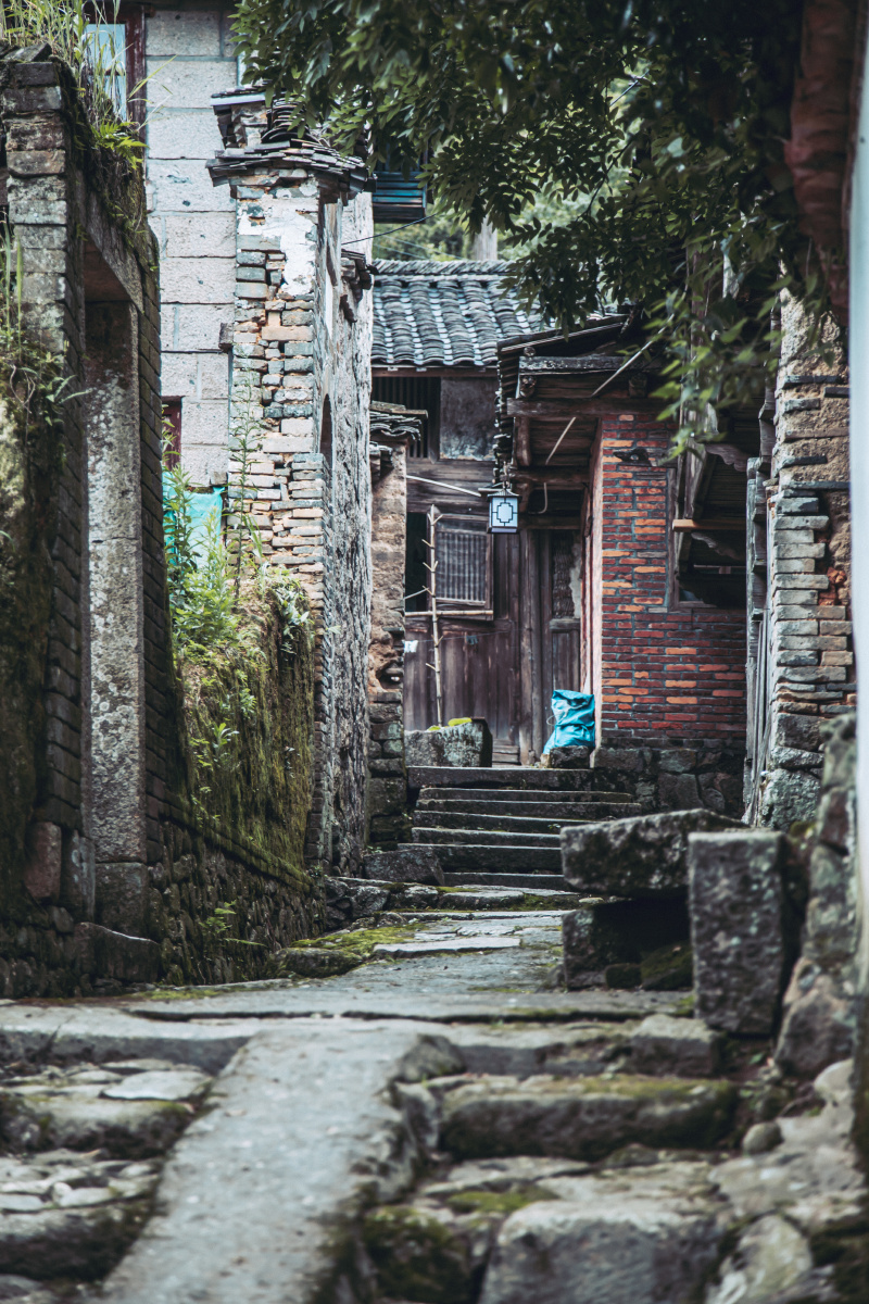 上坪一眼千年的古村落