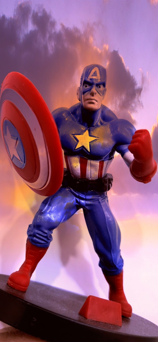 漫威世界美国队长百变造型拍摄mate40pro欢迎下载壁纸