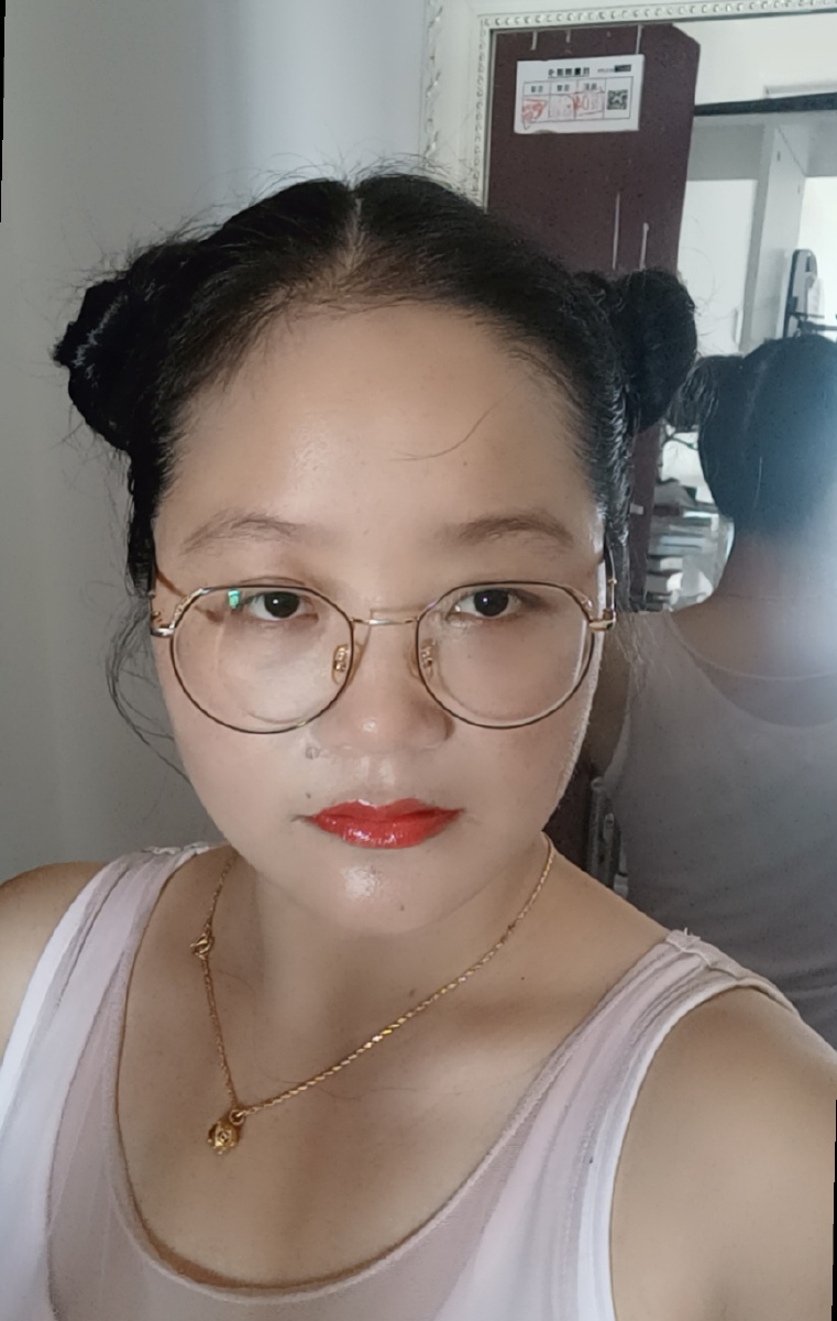 30老阿姨第一次尝试低配版丸子头嘎嘎兴奋