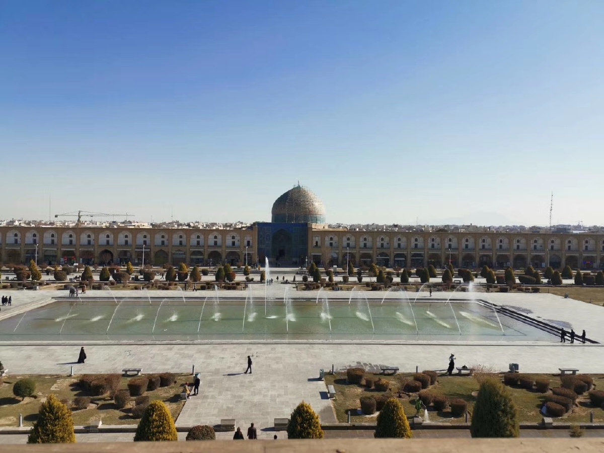 世界第二大广场伊朗伊斯法罕国王广场