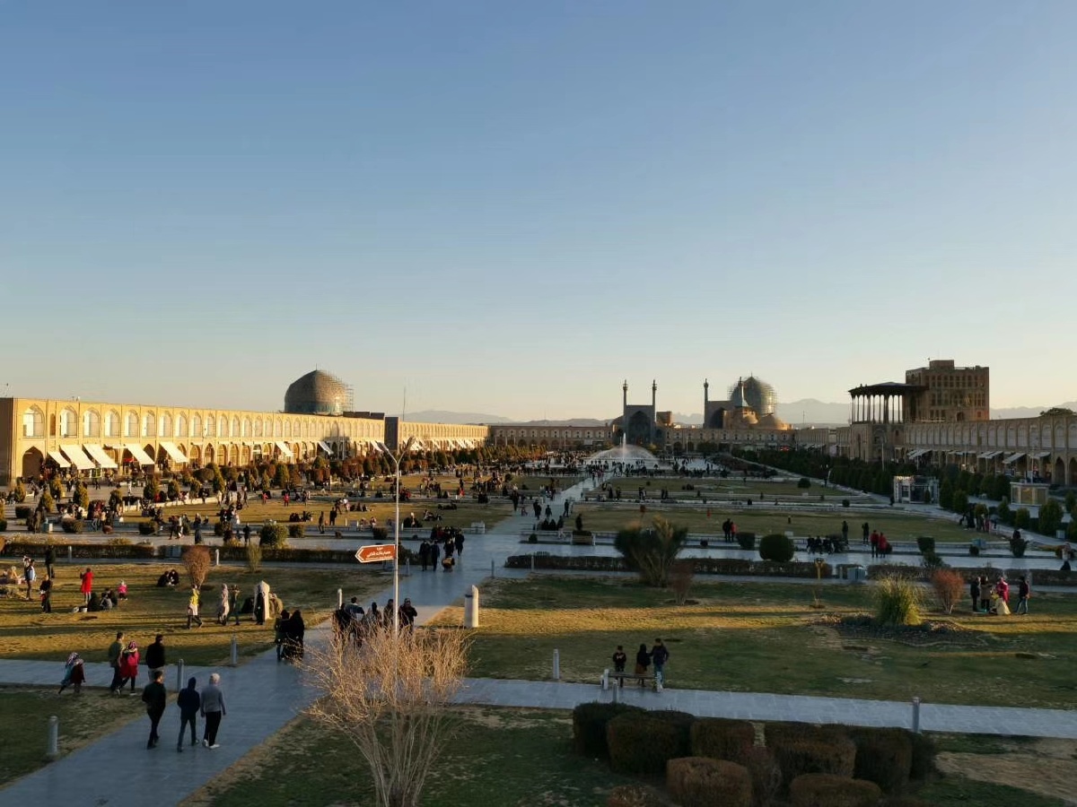 世界第二大广场伊朗伊斯法罕国王广场