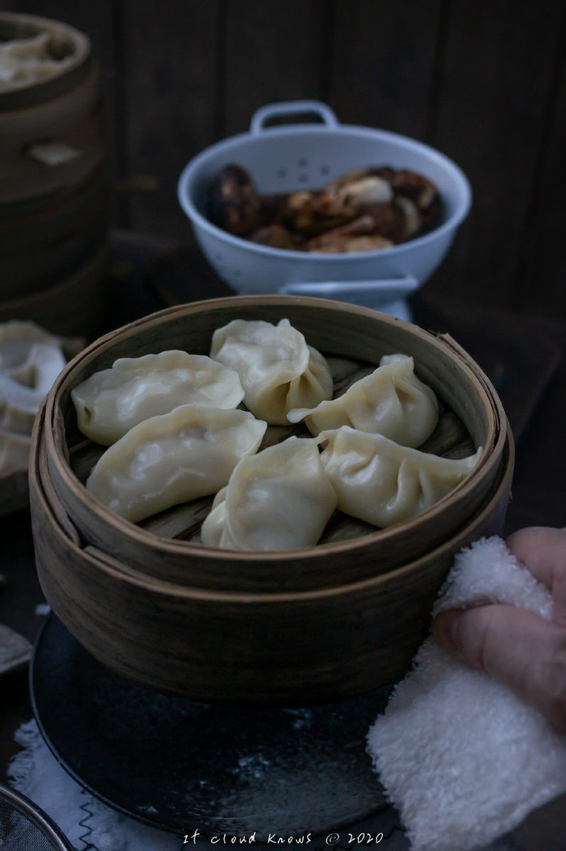 松茸饺子