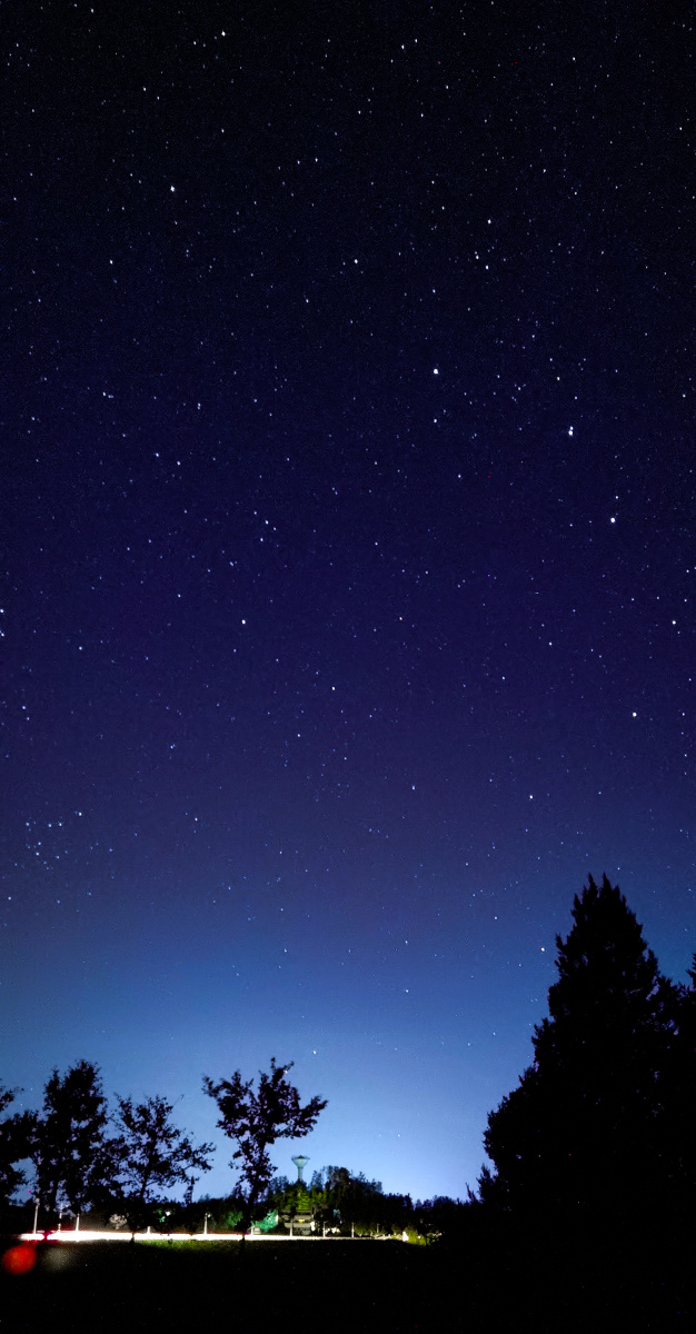 华为p40拍的星空嘿嘿