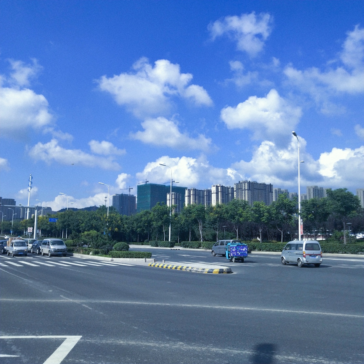街景蓝天白云78