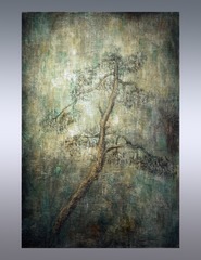 乱笔系列-松(90X60cm2013)
