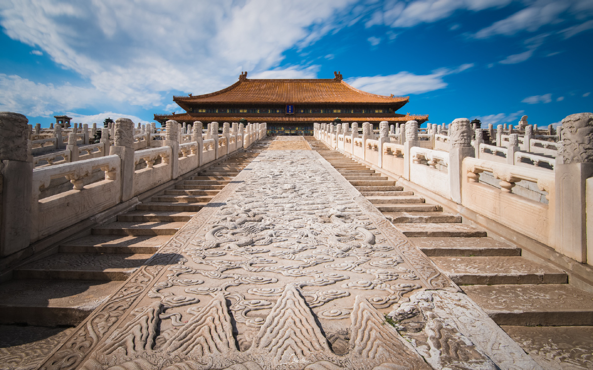 故宫台阶 - zi_nian - 图虫