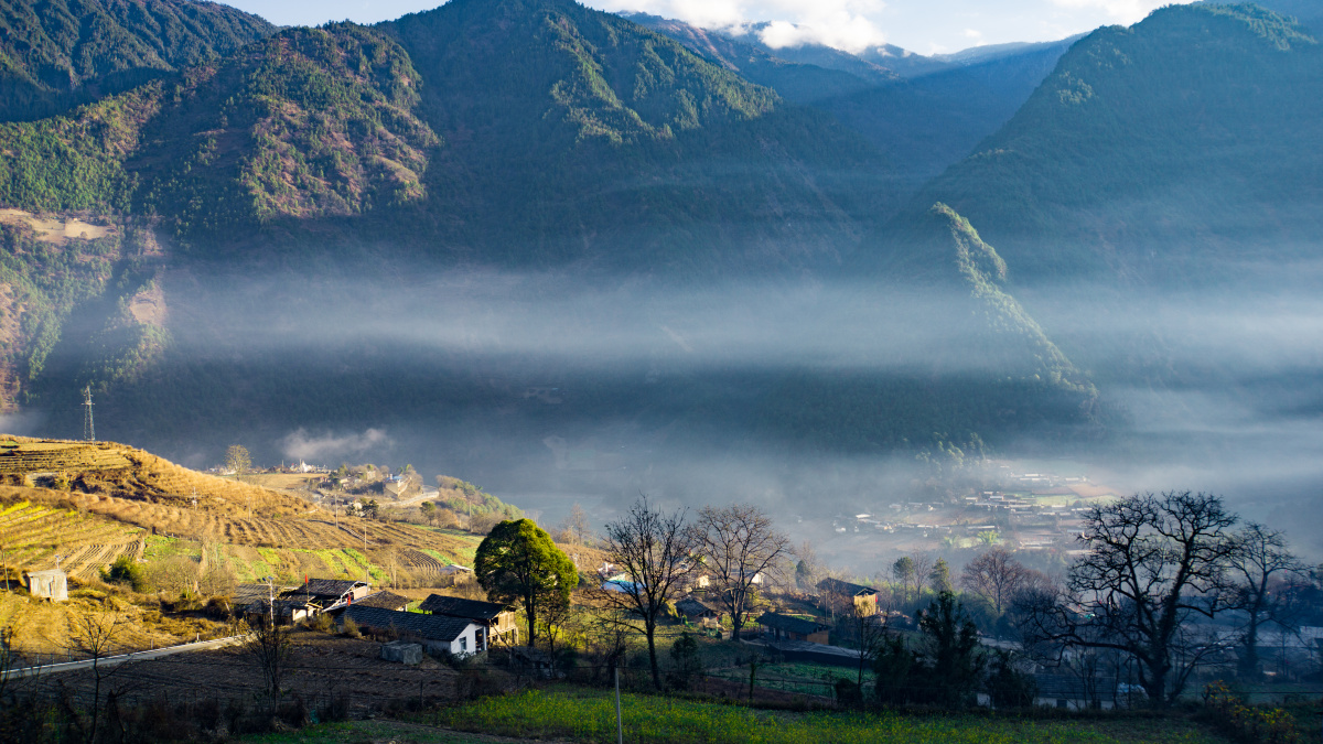滇北小镇丙中洛