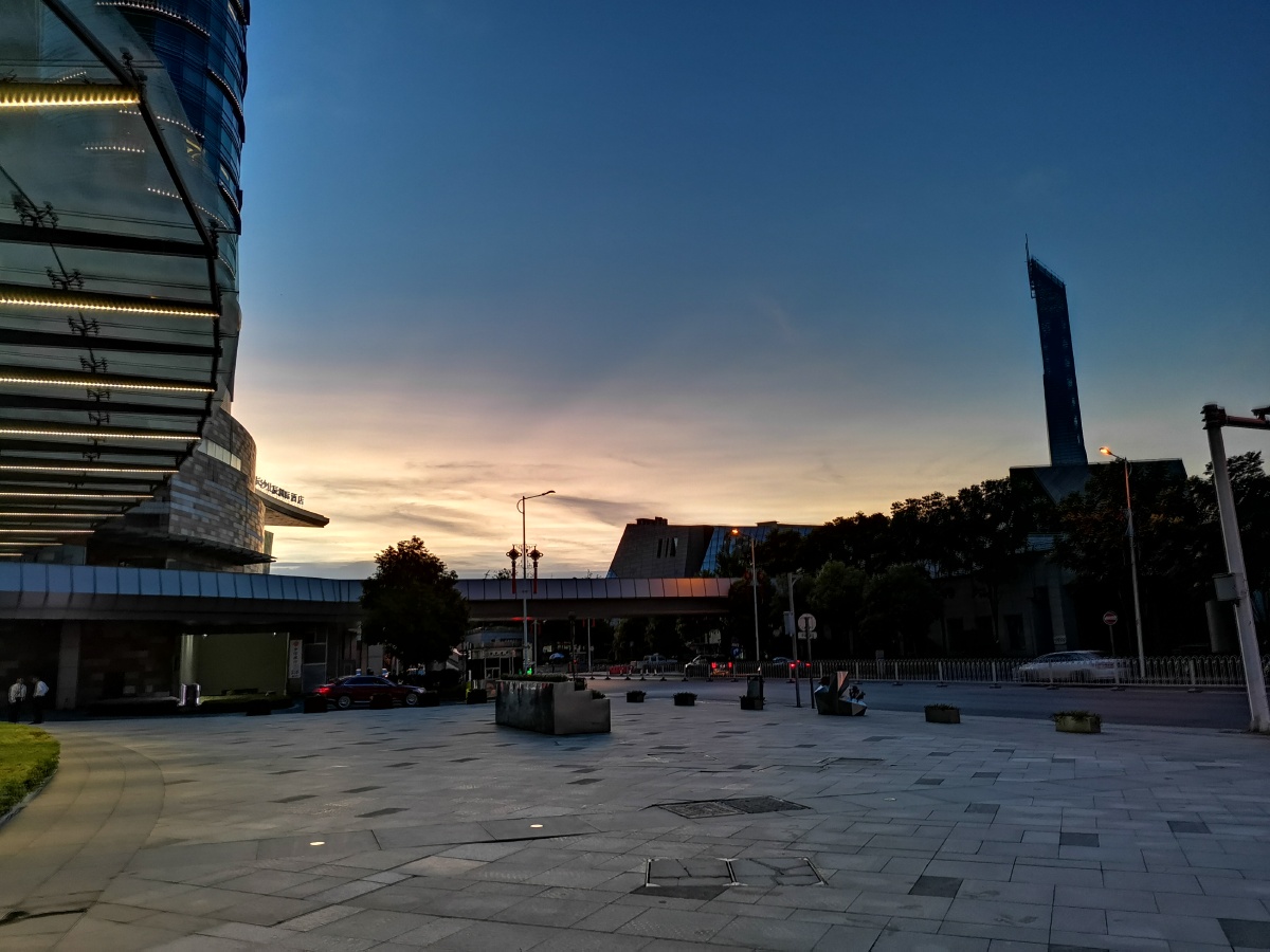 公司楼下的风景