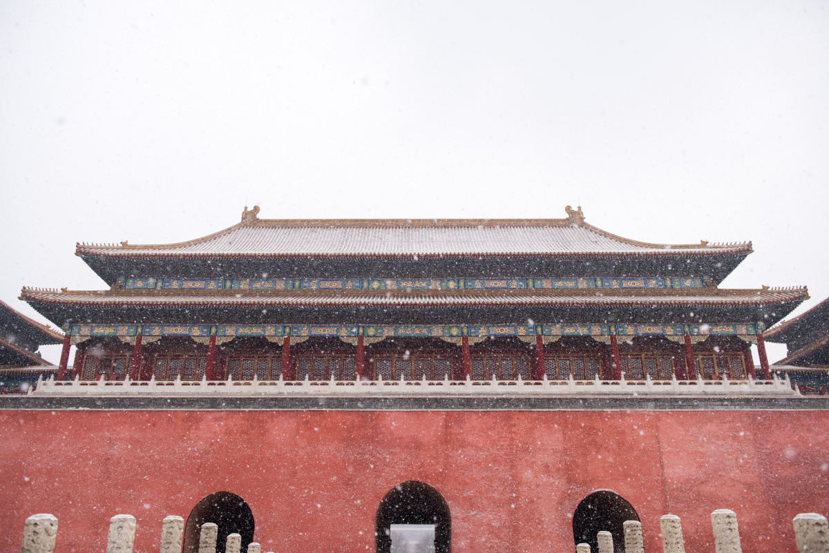 午门雪景
