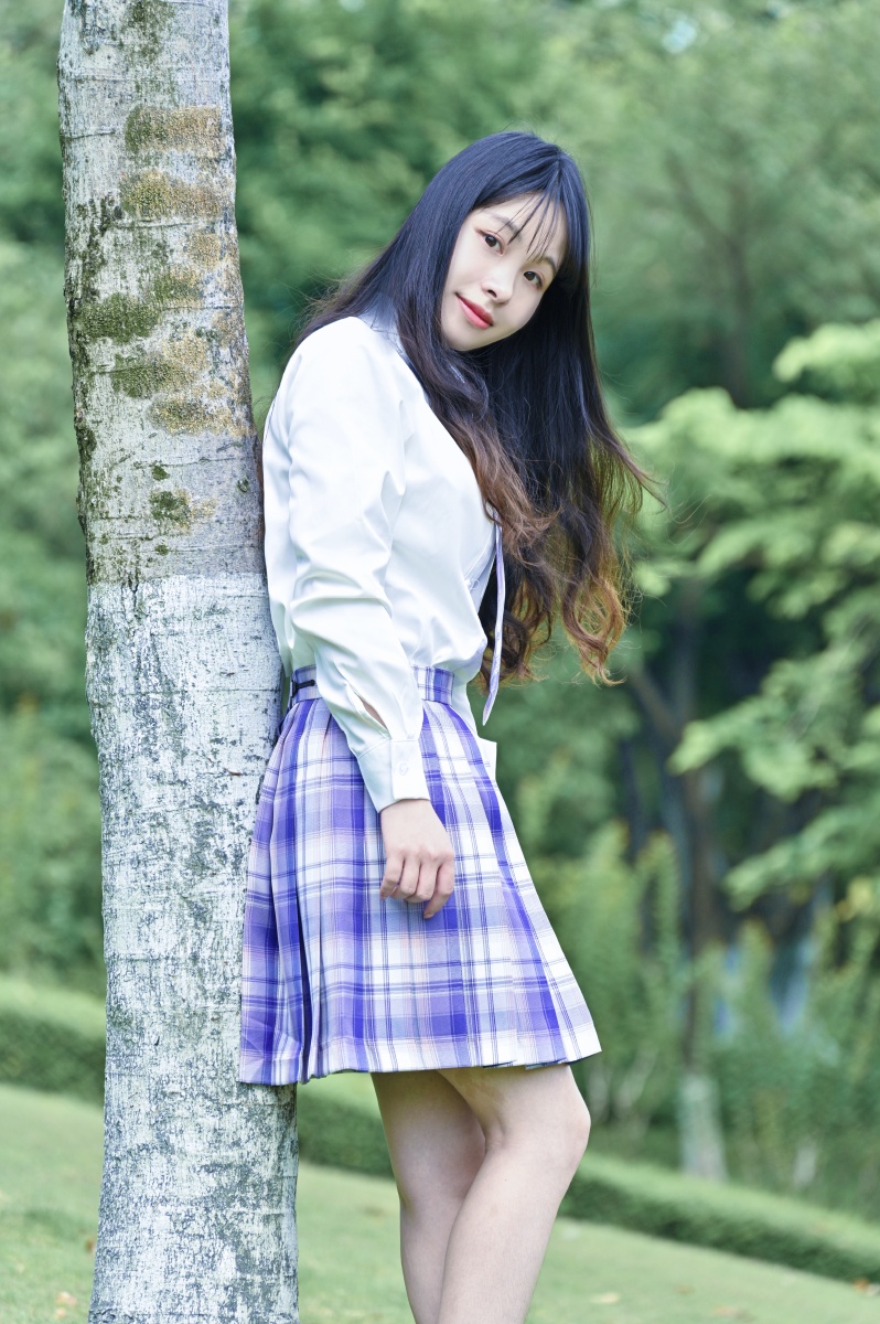 jk制服写真出镜泳琪摄影后期我