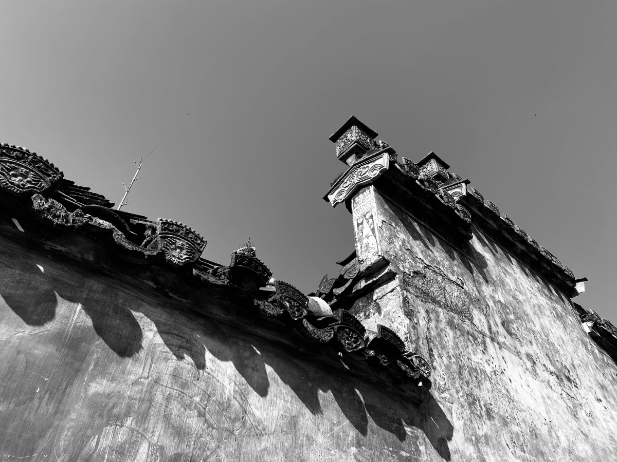 皖南徽派建筑局部
