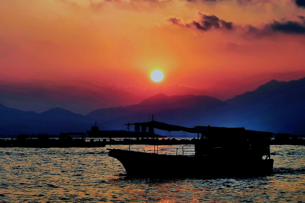 阳江马尾岛日落