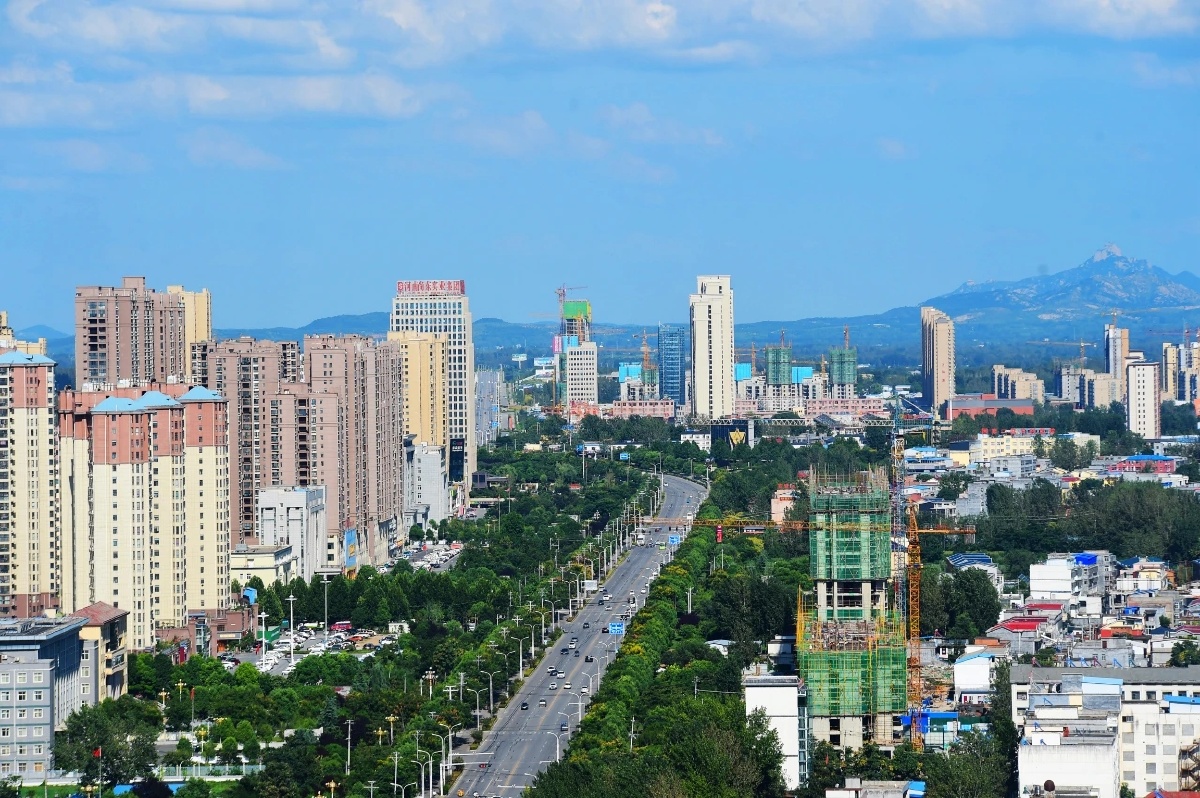 我的家乡就是美航拍河南某个县城