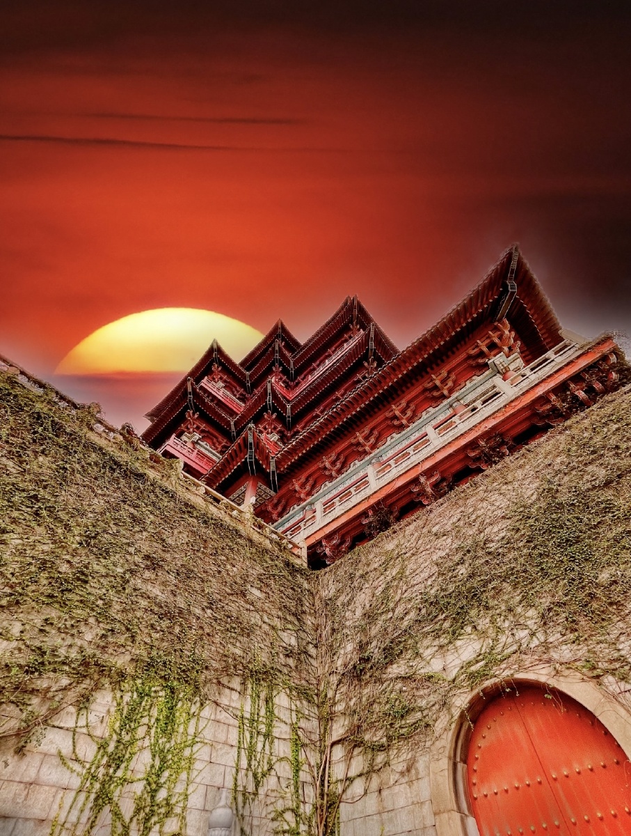 落霞与孤鹜齐飞秋水共长天一色滕王阁序