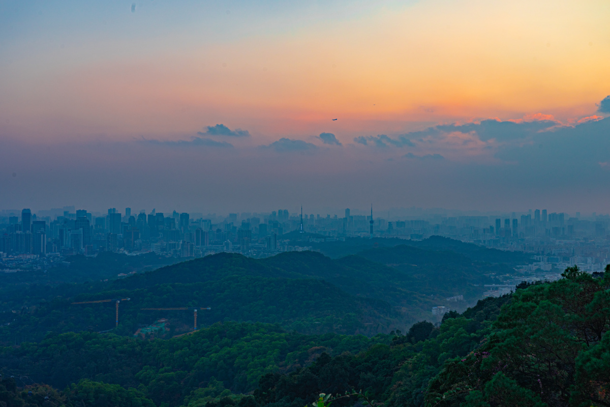 广州白云山俯瞰图 - 热风eternity