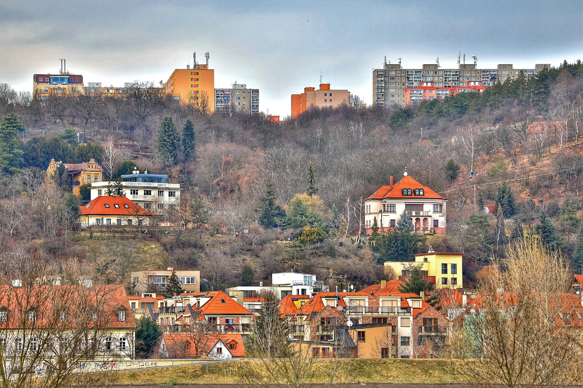 山上别墅摄于布拉格