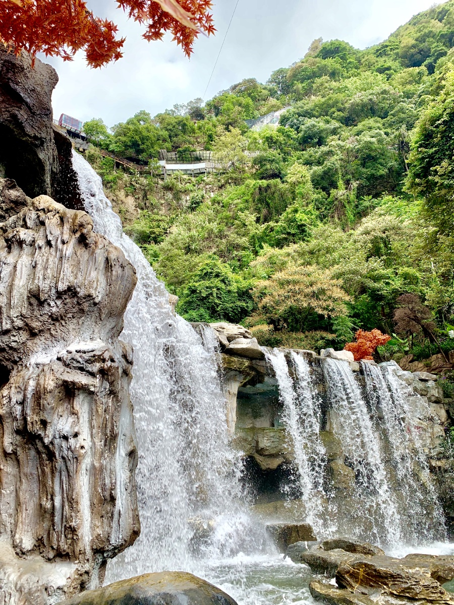 清远古龙峡瀑布