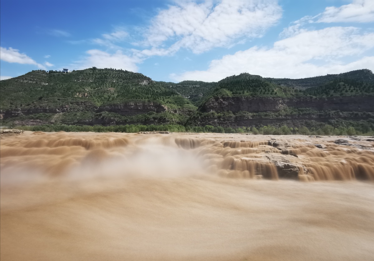 陕西省延安市黄河壶口瀑布
