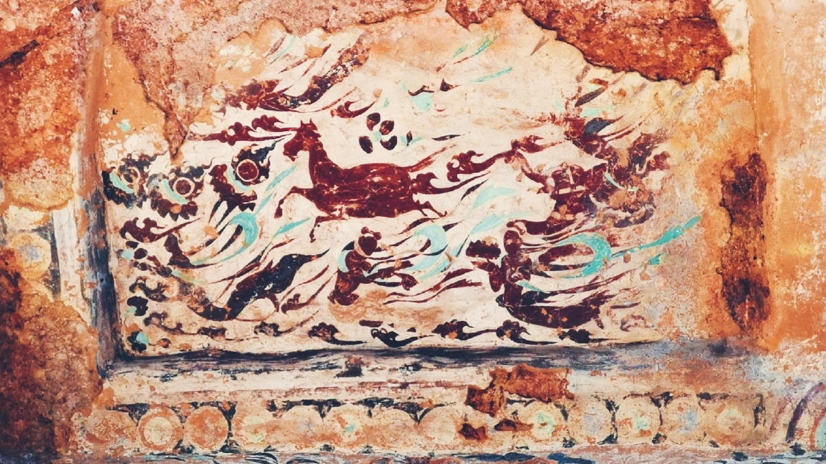 麦积山壁画