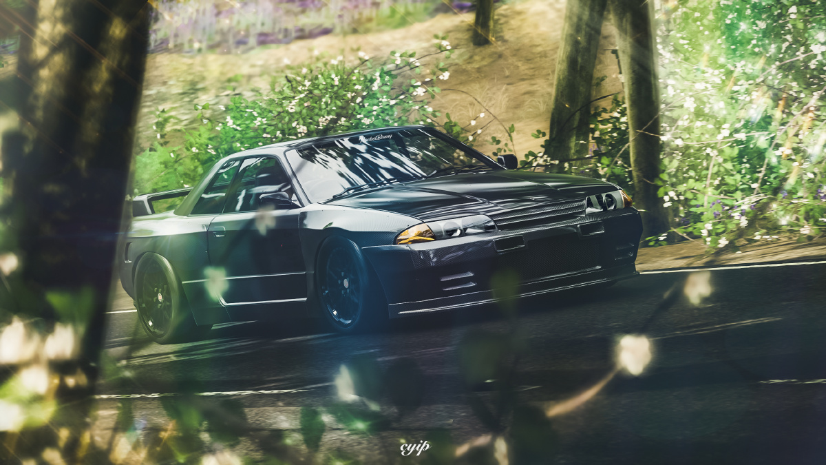 nissan gtr32 rockrtbunny