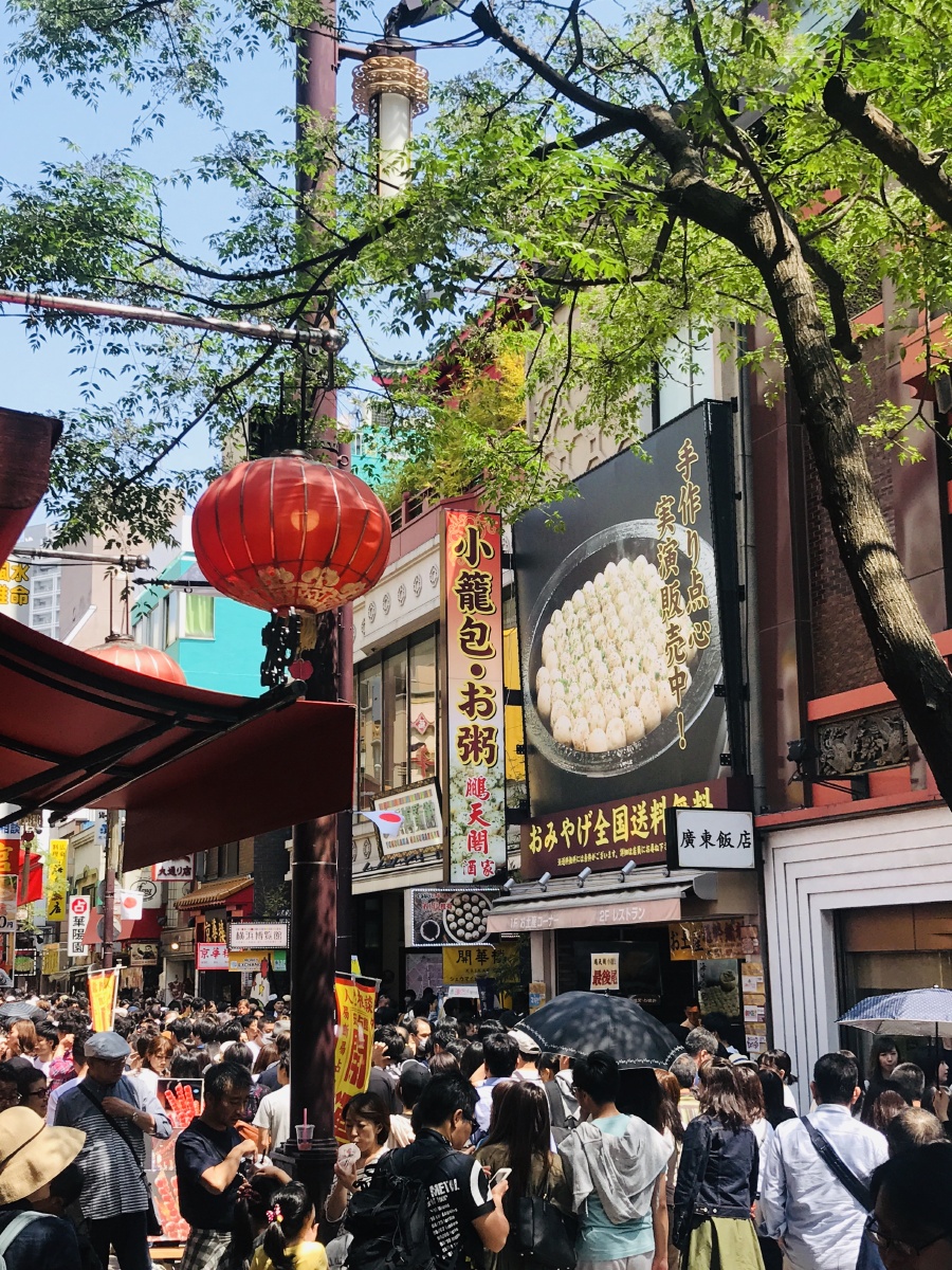 中华街寻美食日本