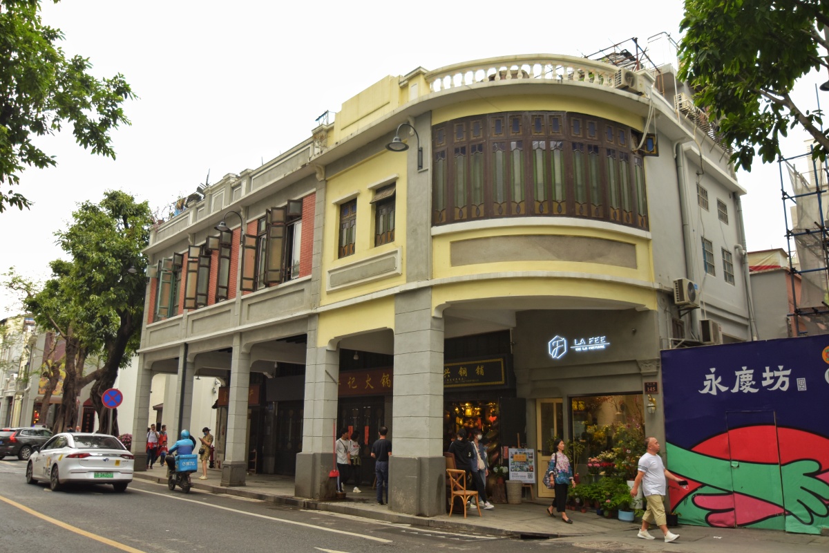 广州最美骑楼街西关恩宁路东临上下九商业街南林沙面这里是极具广州