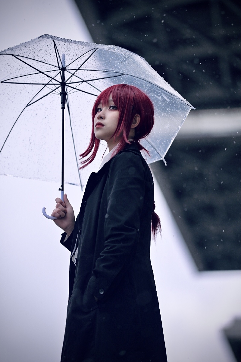 电锯人玛奇玛cos正片说把一切都献给我机身nikonz50镜头sigma5010018