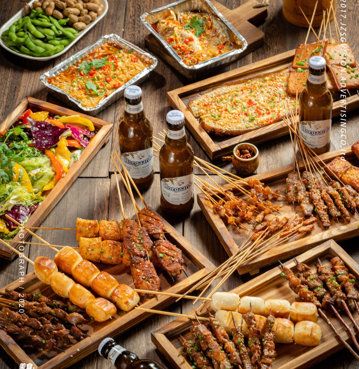 美食摄影一些烧烤x桔子拾光