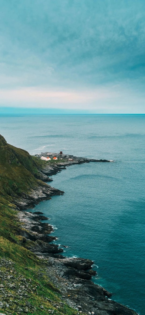 #大海#全屏背景#旅游#天空#高山 - 洛尘173 - 图虫