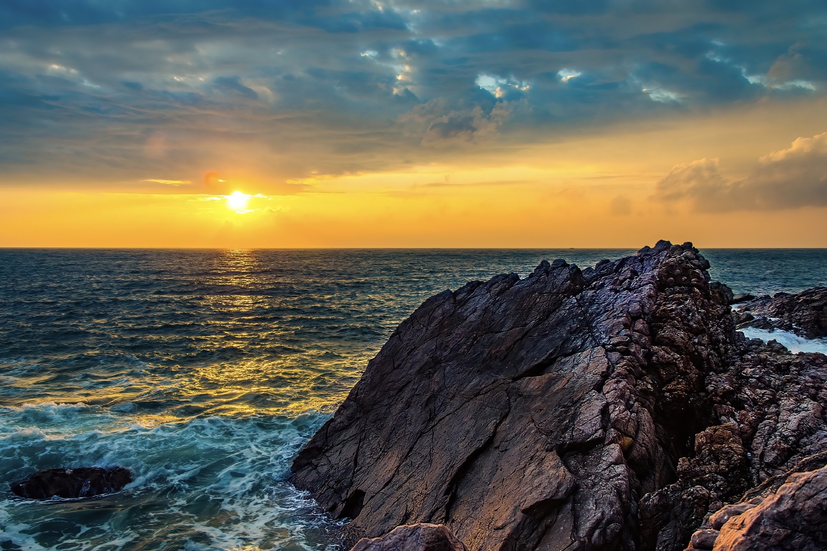 深圳杨梅坑鹿嘴山庄鹿嘴崖日出