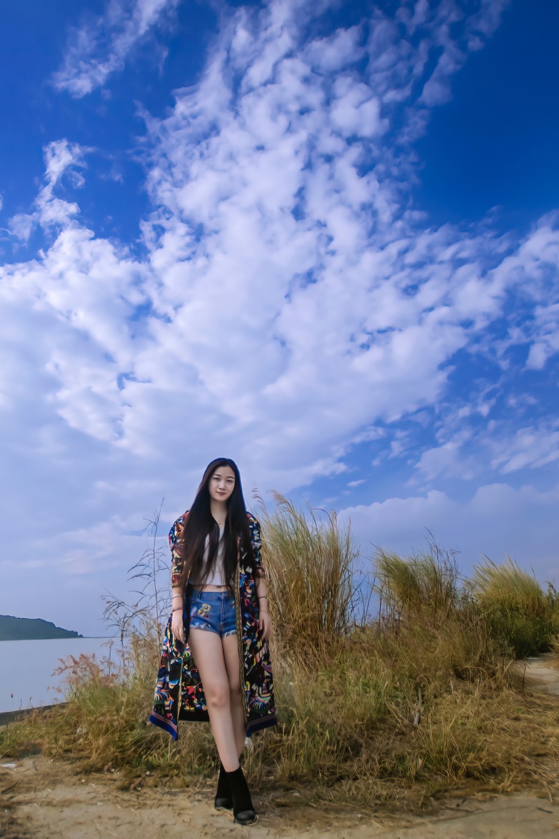 超广角镜头下的人像