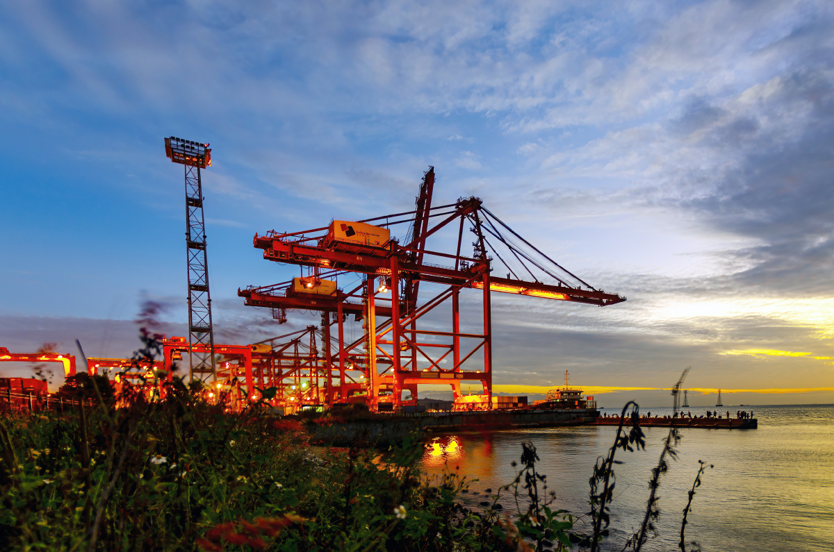 集装箱码头深圳大铲湾