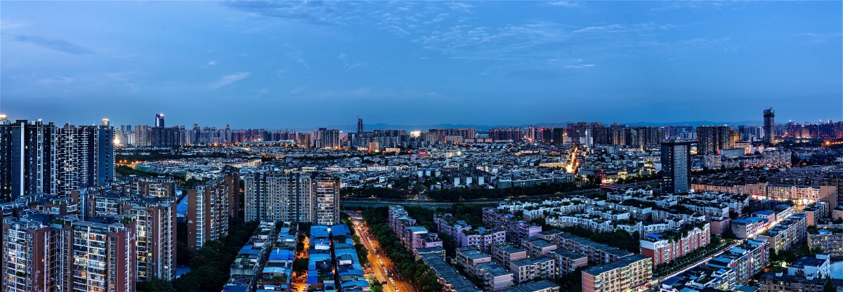 华阳夜景拍摄地点成都市和平路