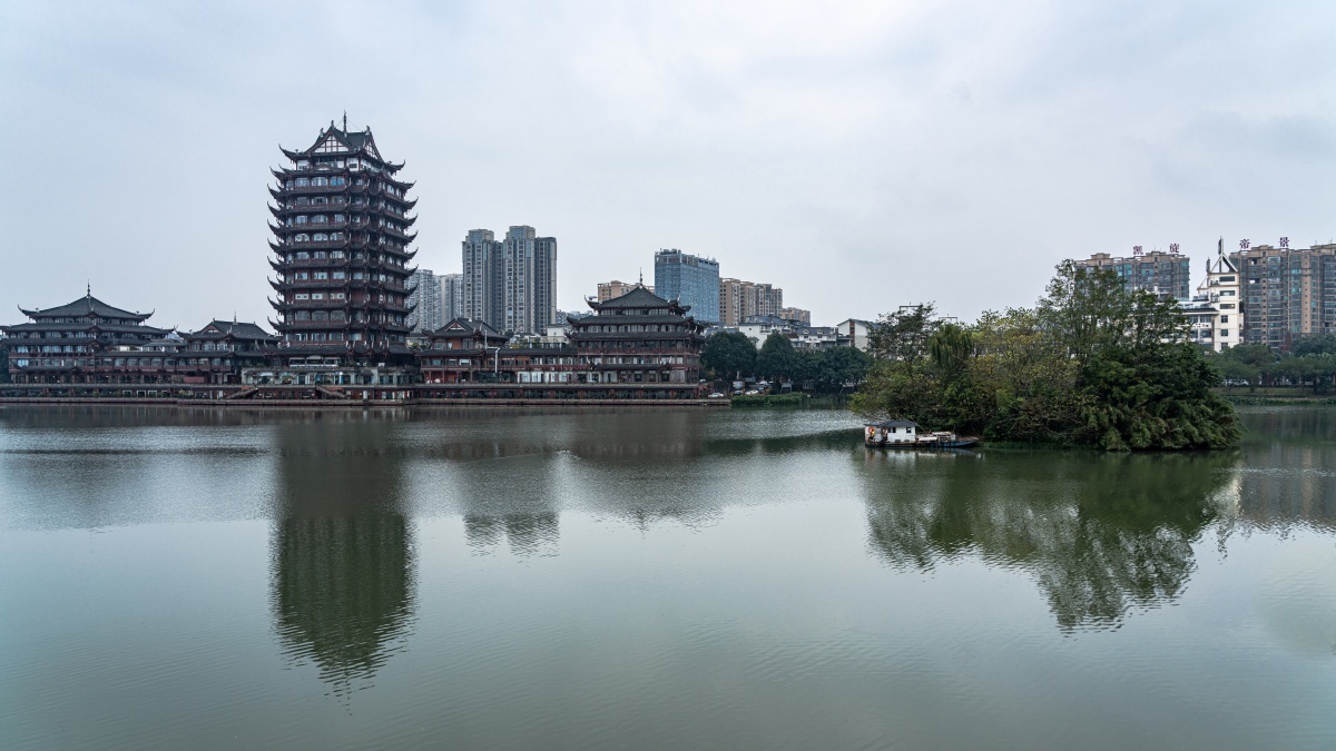 眉山远景楼 - 和平鸽2020 - 图虫