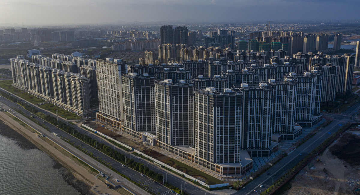 汕头东海岸新城亚青会宝能时代湾及周边建筑