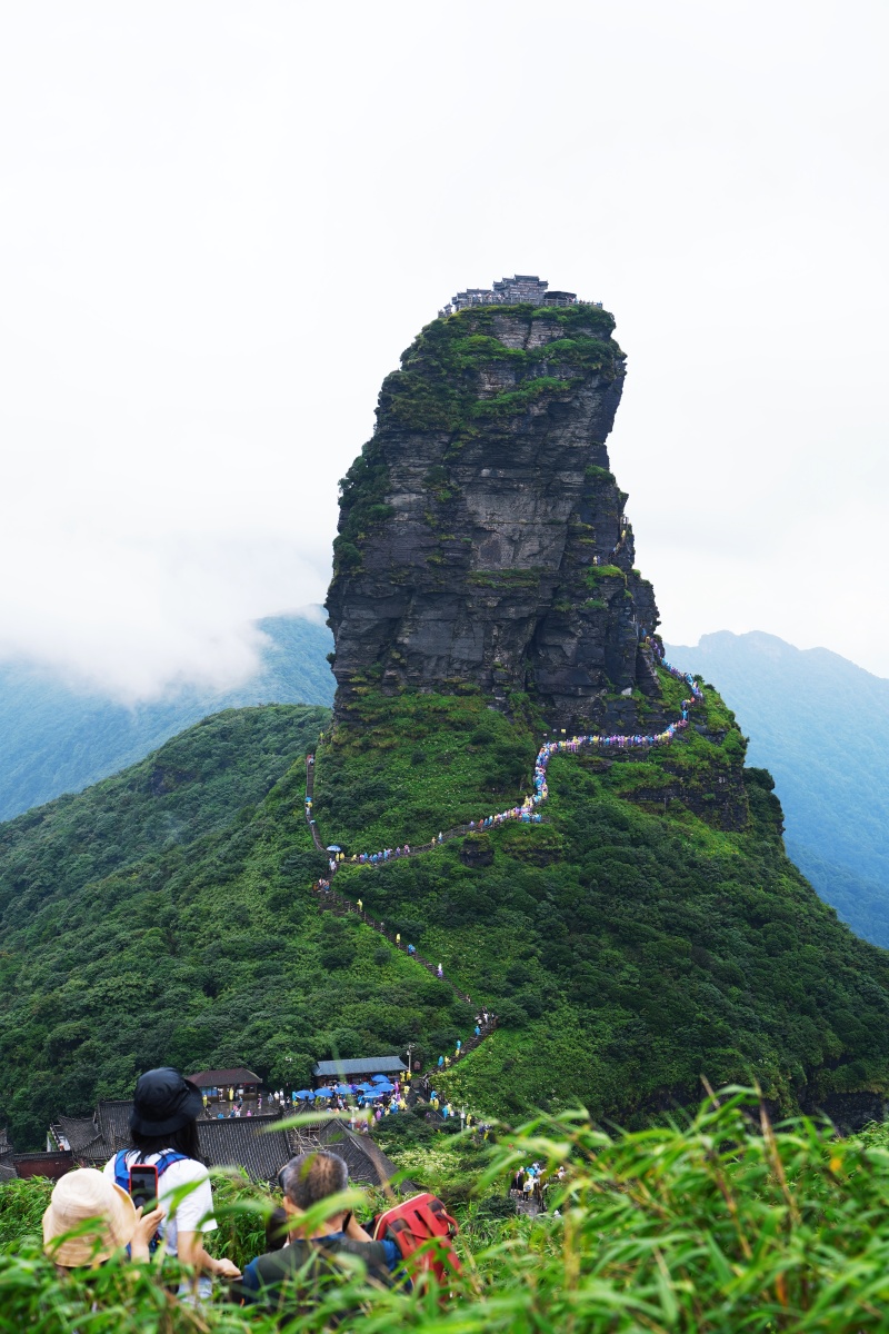旅游胜地贵州铜仁梵净山