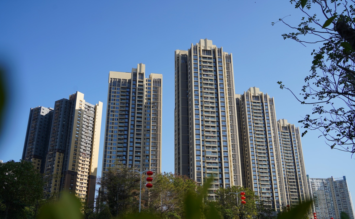 住宅小区高楼紫悦龙庭