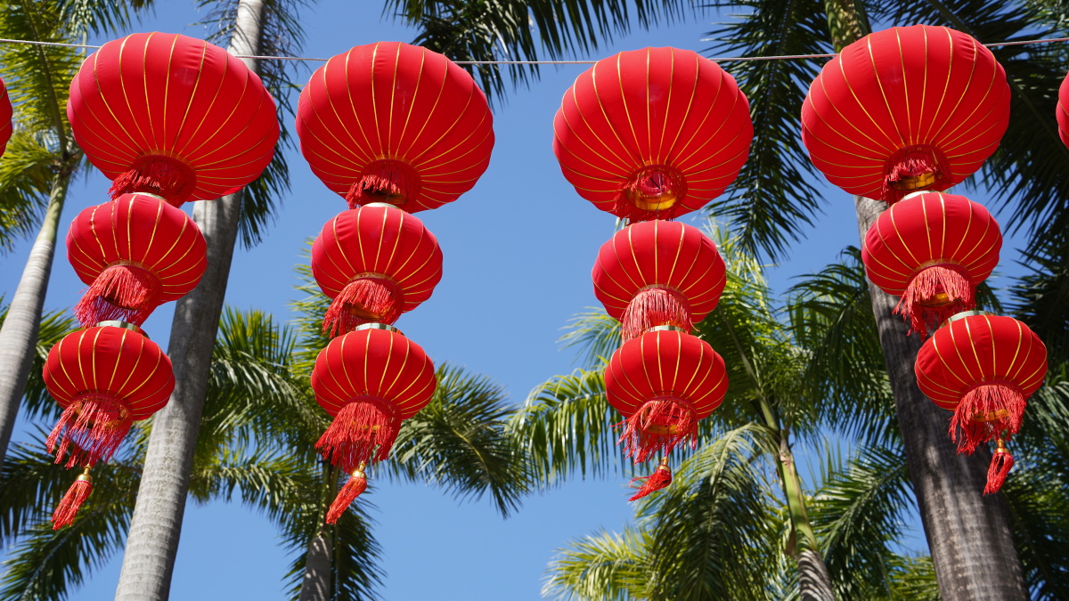 中国风红灯笼