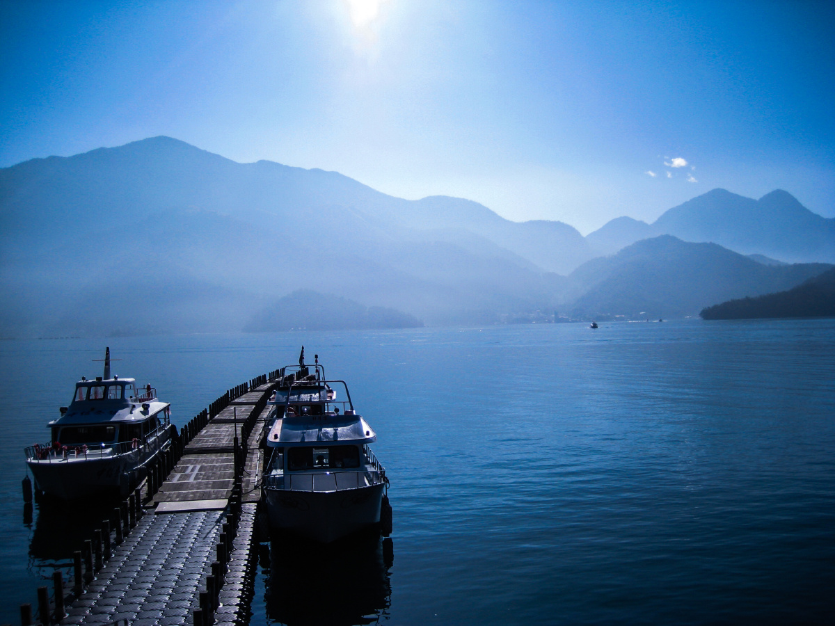 日月潭清晨