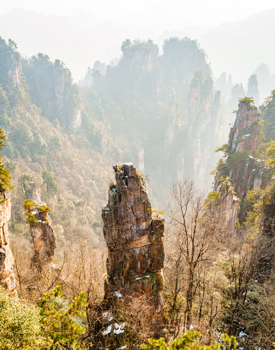 拍摄于张家界武陵源风景名胜区