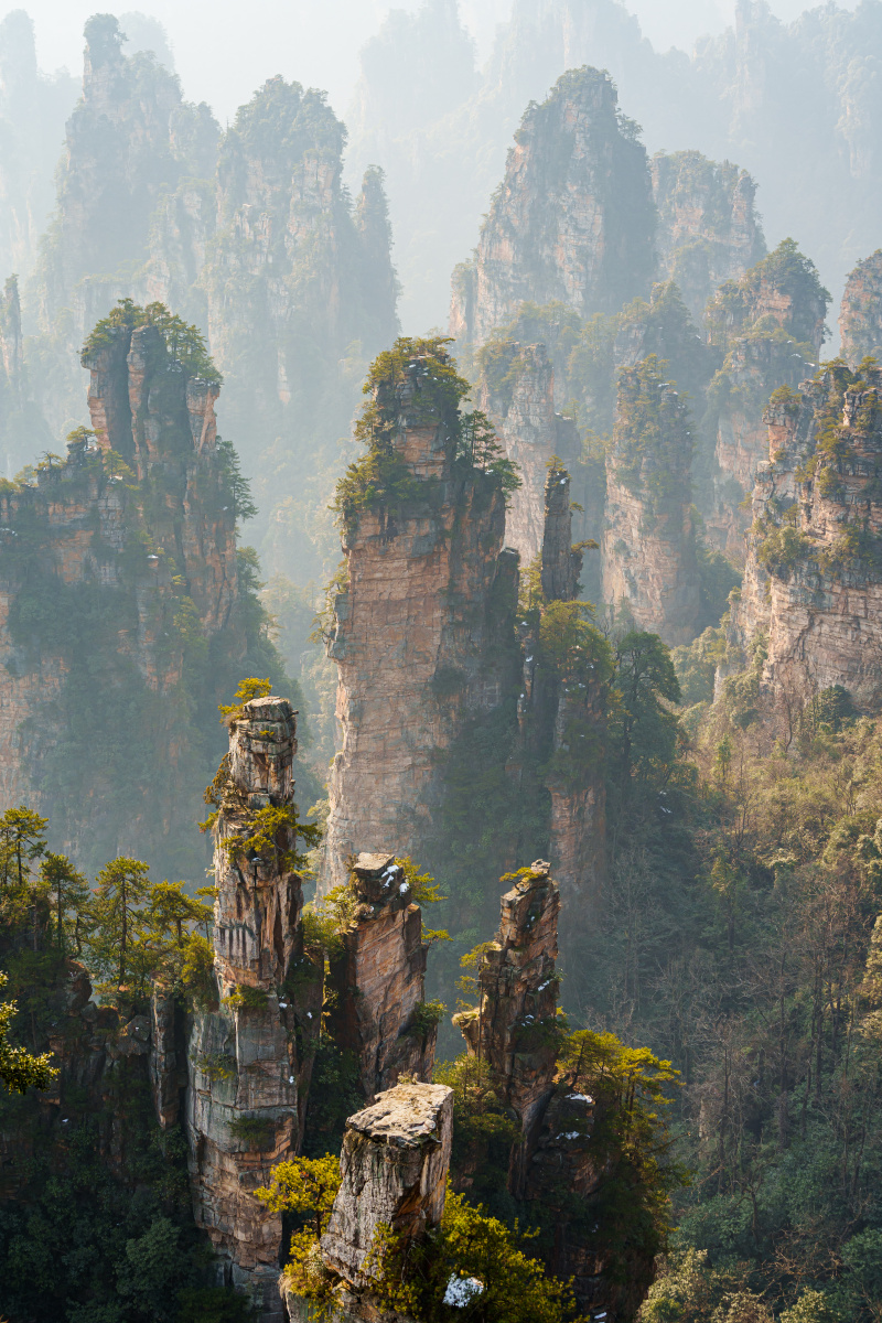 拍摄于张家界武陵源风景名胜区