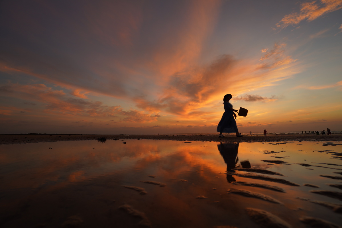 北海涠洲岛晨曦朝霞