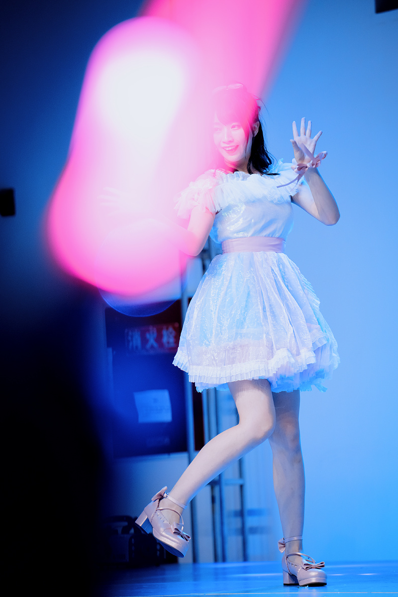 你好少女组活动公演现场图小姐姐们跳舞很厉害拍几张返图现场氛围也很