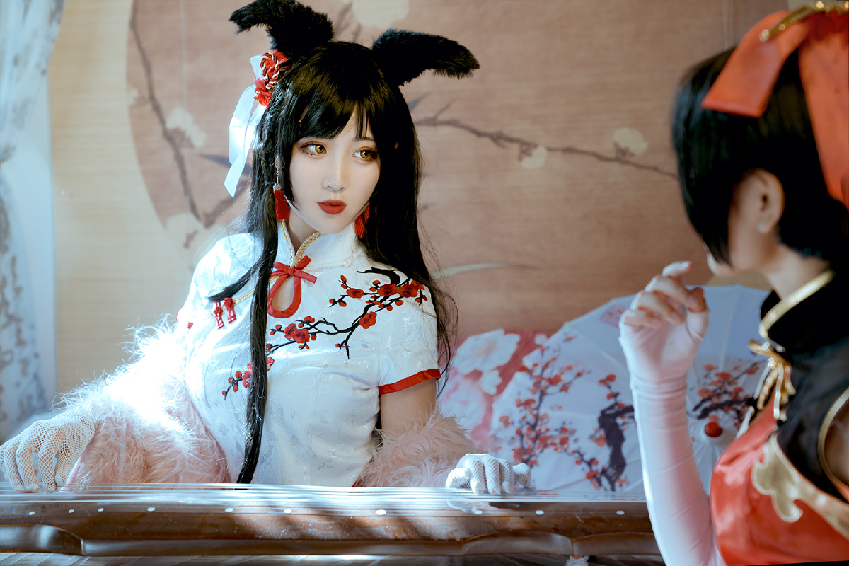 碧蓝航线高雄爱宕旗袍cosplay